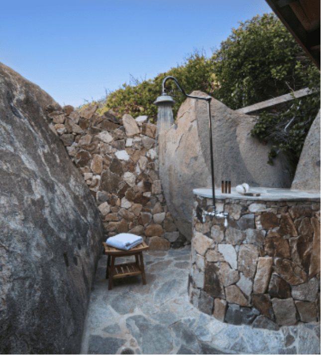 outdoor showers